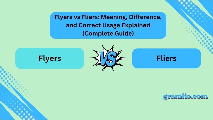 Flyers vs Fliers