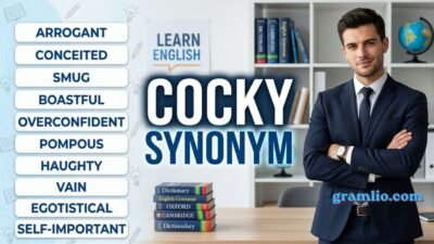 Cocky Synonym