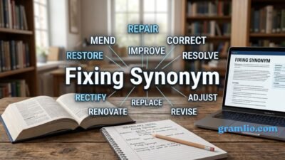 Fixing Synonym