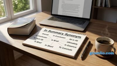 In Summary Synonym