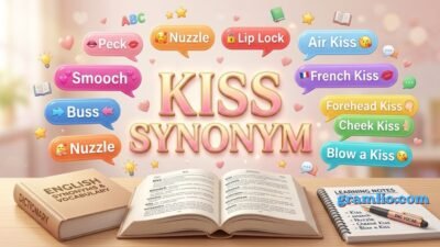Kiss Synonym