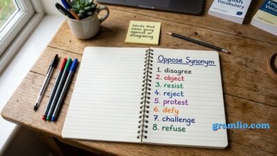 Oppose Synonym