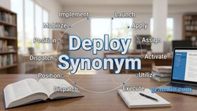 Deploy Synonym