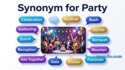 Synonym for Party