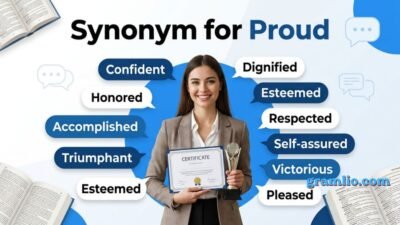 Synonym for Proud