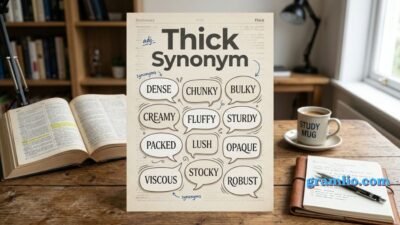Thick Synonym