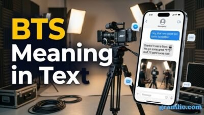 BTS Meaning in Text
