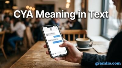 CYA Meaning in Text