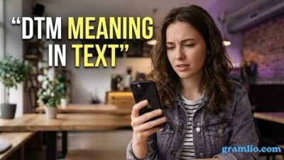 DTM Meaning in Text
