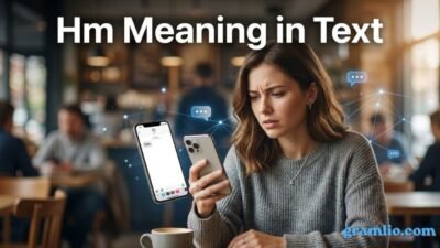 Hm Meaning in Text