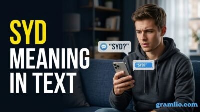 SYD meaning in text