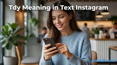 Tdy Meaning in Text Instagram