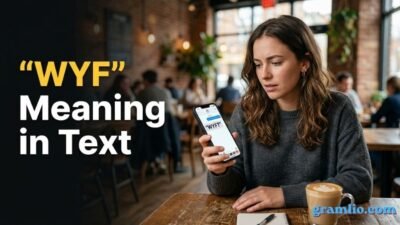 WYF Meaning in Text