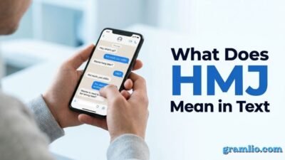 What Does HMJ Mean in Text