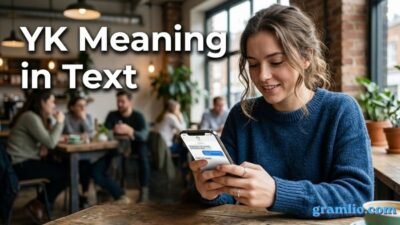 YK Meaning in Text