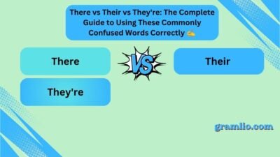 There vs Their vs They're