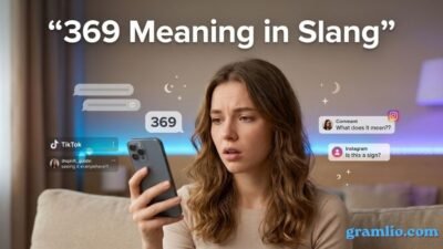 369 Meaning in Slang