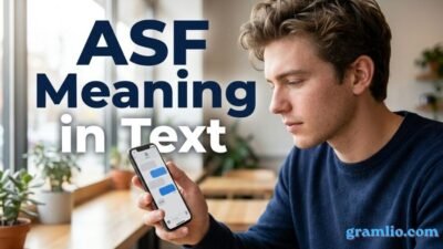 ASF Meaning in Text