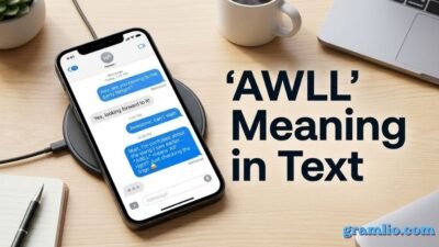 AWLL Meaning in Text