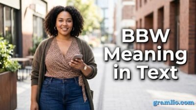 BBW Meaning in Text