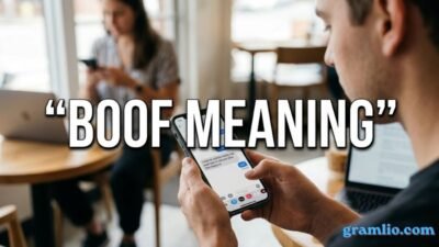 Boof Meaning