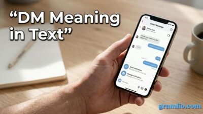 DM Meaning in Text