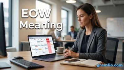 EOW Meaning