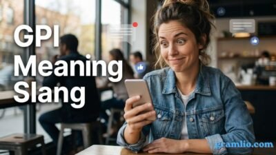 GPI Meaning Slang