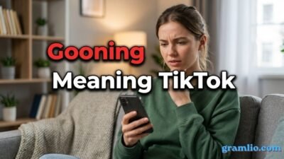 Gooning Meaning TikTok