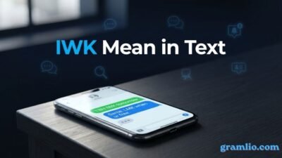 IWK Mean in Text