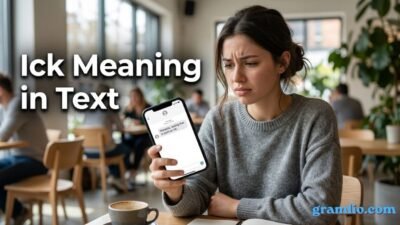 Ick Meaning in Text