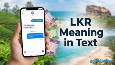 LKR Meaning in Text
