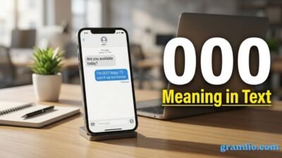 OOO Meaning in Text