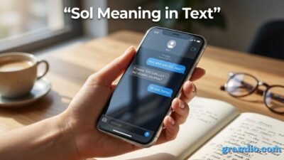 Sol Meaning in Text