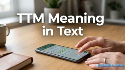 TTM Meaning in Text