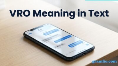 VRO Meaning in Text