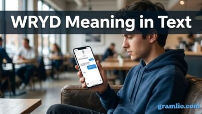 WRYD Meaning in Text