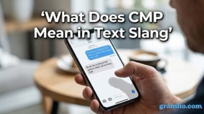 What Does CMP Mean in Text Slang