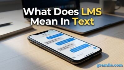 What Does LMS Mean In Text