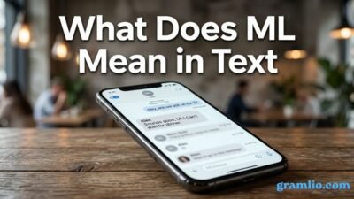 What Does ML Mean in Text
