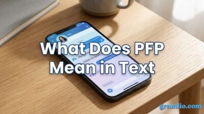 What Does PFP Mean in Text