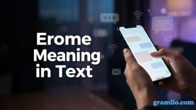Erome Meaning in Text
