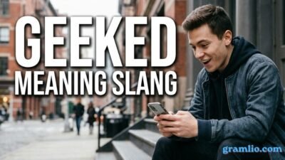 Geeked Meaning Slang