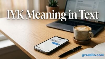 IYK Meaning in Text