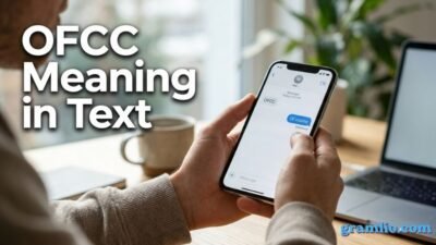 OFCC Meaning in Text