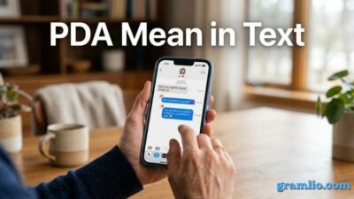 PDA Mean in Text