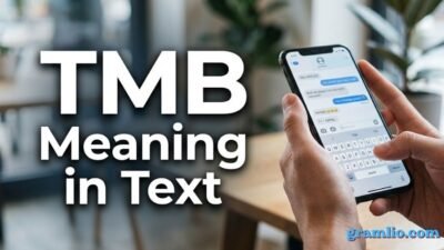 TMB Meaning in Text