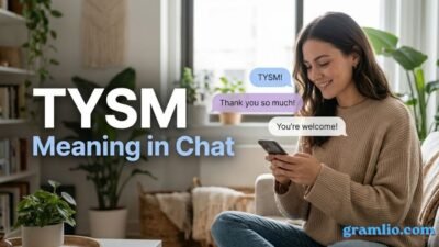 TYSM Meaning in Chat