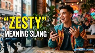 Zesty Meaning Slang